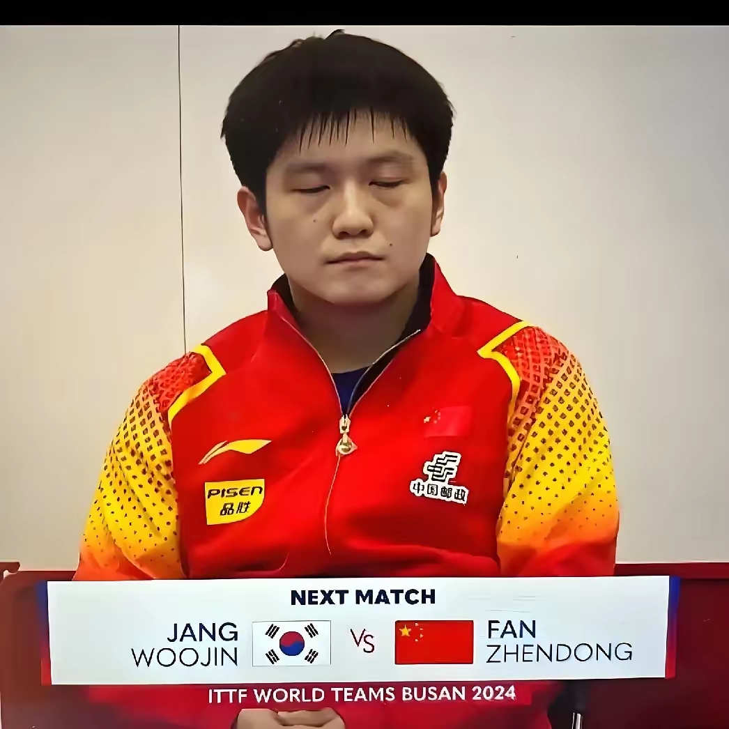 日本乒乓球队鏖战奥地利乒乓球队，樊振东完成帽子戏法